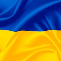 Bild zeigt die blau-gelebe Nationalflagger der Ukraine