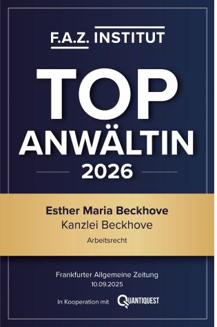 FAZ-Siegel Top Anwältin 2026